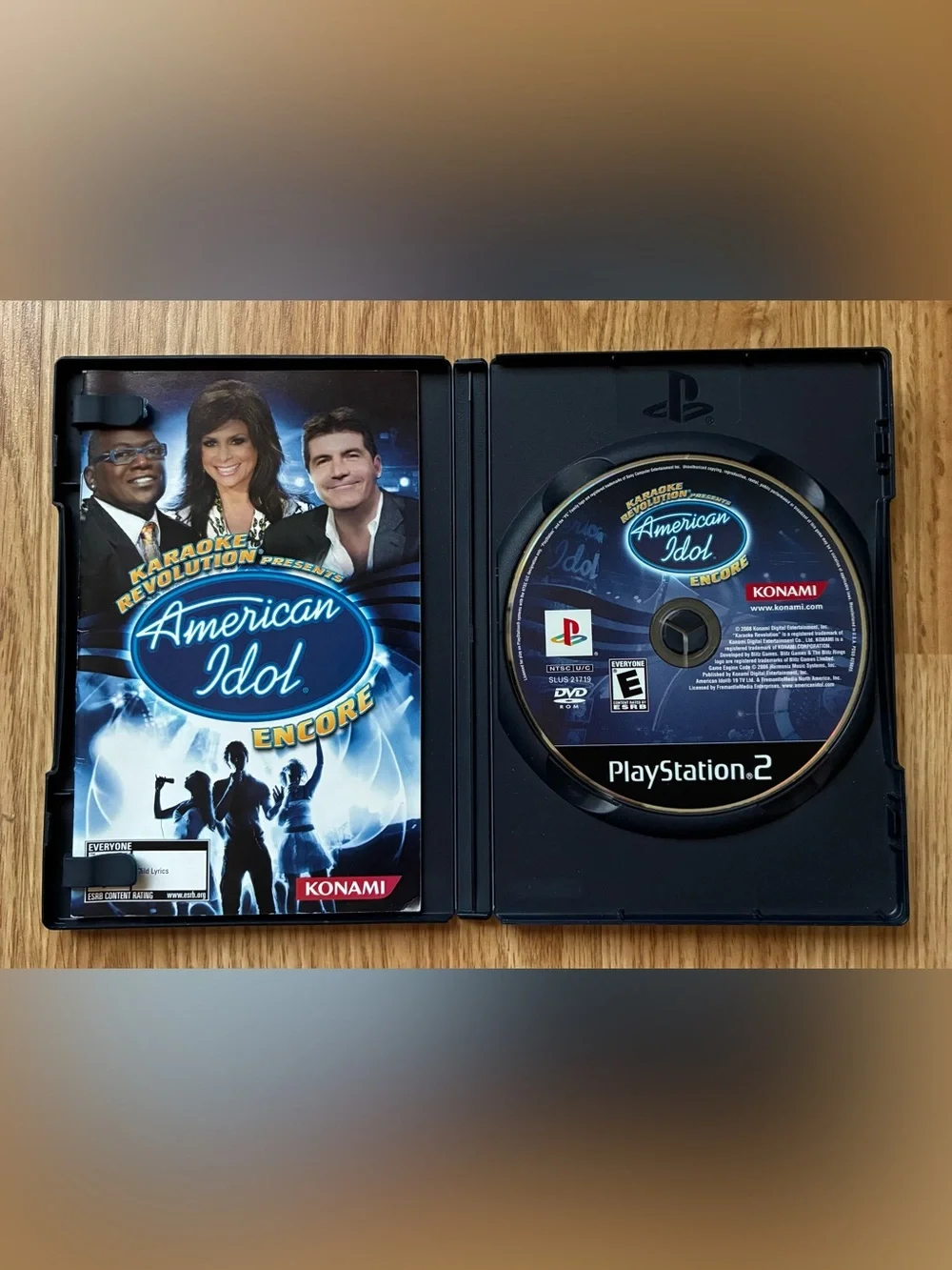 American Idol Sony PlayStation 2 PS2 Game with Manuel